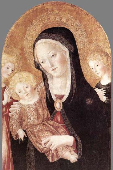 Francesco di Giorgio Martini Madonna and Child with Two Angels Spain oil painting art